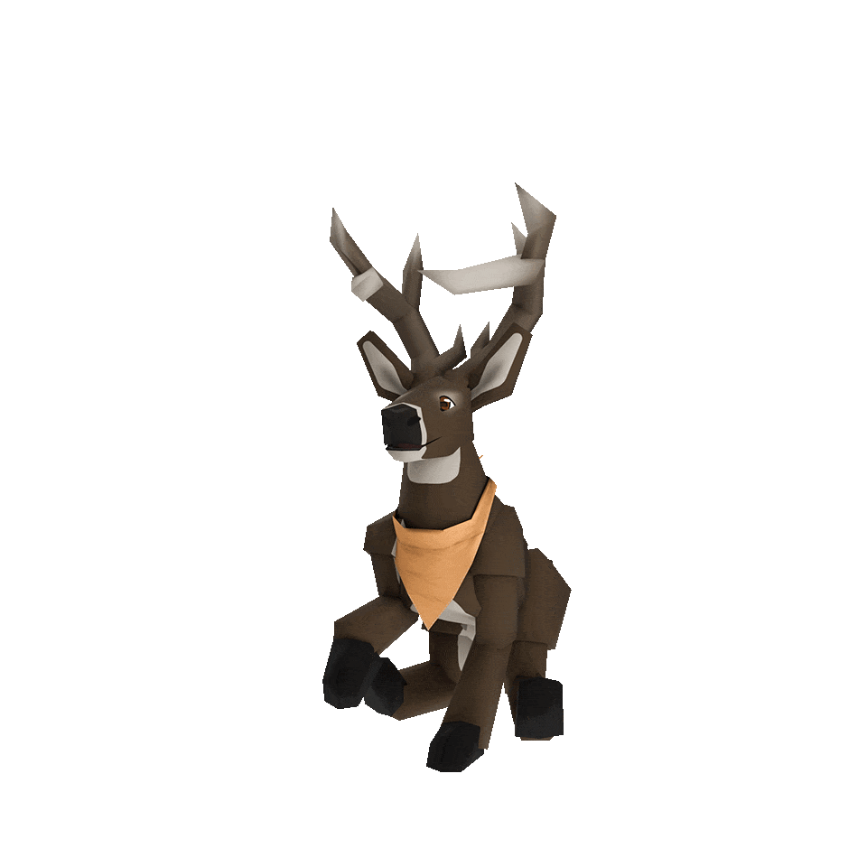 blocky deer
